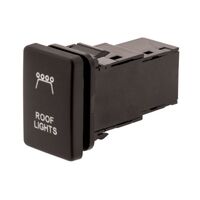 Hulk 4x4 Push Button Switch Roof Lights for Toyota Late Amber HU1383A