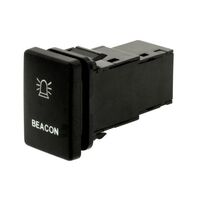 Hulk 4x4 Push Button Switch Beacon for Toyota Late Green HU1384G