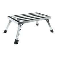 Hulk 4x4 Caravan Folding Single Step Aluminium 220kg 230mm High HU1600