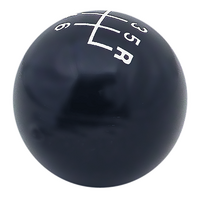 Hurst Classic Black 6-Speed Shifter knob With 3/8-16 Thread
