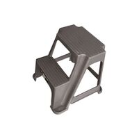 Hulk 4x4 Caravan Double Step Plastic 150kg 340mm High HU2702