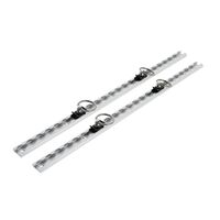 Hulk 4x4 Tiedown Anchor Tracks 2-Pack 600mm HU5006 HU5006