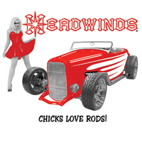 Headwinds White Chicks Love Rods T-Shirt, Extra Large