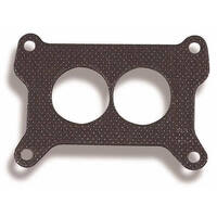 Holley Carburetor Mounting Gasket Paper 2-Barrel 2-Hole Divided Center .060 in. Thick HY1089