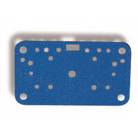 Holley Metering Block Gaskets Blue Rubber Non-Stick Pair HY108902