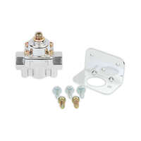 Holley Fuel Pressure Regulator Tumble Polished 1-4 psi Universal HY12804