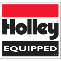 Holley Decal - Equipped HY3628