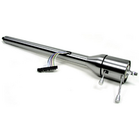 ididit 30" Collapsible Tilt Steel Steering Column Raw Steel