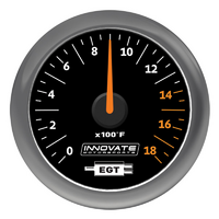 Innovate Motorsports MTX Analogue Gauge 2-1/16" Exhaust Gas Temp (EGT) 32-1800°F