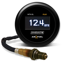 Innovate MTX-OL Plus Digital Gauge Wideband Air/Fuel OLED Kit With 8FT Cable