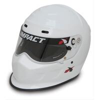 Impact Helmet Champ SNELL15 Large White