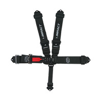 Impact Harness 3in. L&L Pull-Down Right Lap Indivudual 5pt SFI 16.1 Black Set