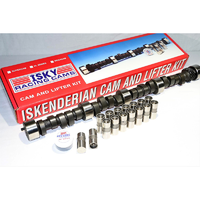Isky Camshaft & Complete Kit suit for Ford Mercury 21-A 1932-48 Flathead F85-02 Lifters, 4005 Dual Valve Springs, #404 Spring Shims, 87-F Retainers