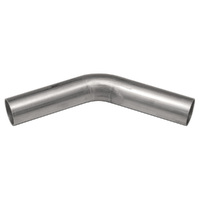 Raceworks Aluminium Tube 4'' 45 Degree 400mm Long ITE-045-400