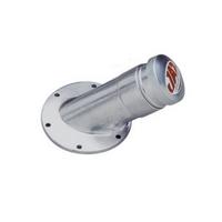 Jaz Products 45° Short Dragster Filler Neck 6 Bolt