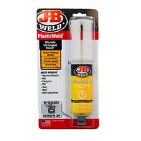 JB Weld Plastic Weld Quick Setting Epoxy Glue Adhesive Syringe J-B WELD 50132