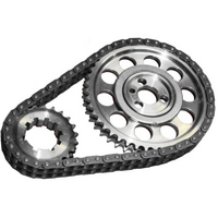 JP Performance Timing Chain & Gear Set Double Row Fits Small Block Chev Rocket Block, Torrington bearing included.