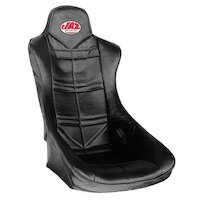 JAZ Seat Cover Turbo Pro Vinyl Black Highback Each