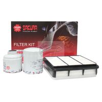 Sakura Filter Service Kit for Mitsubishi Triton ML 4D56 2.5 Petrol 07/2008-2009