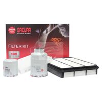 Sakura Filter Service Kit for Toyota Landcruiser Prado KDJ155R 1KD-FTV 3.0 2010-on