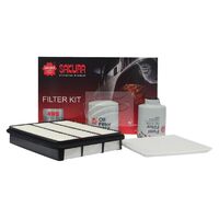 Sakura Filter Service Kit for Toyota Landcruiser Prado KZJ120R 1KZ-TE 2003-2007