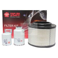 Sakura Filter Service Kit for Mazda Bt-50 B2500 WLAT 2.5 Turbo Diesel 2009-2011