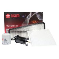 Sakura Filter Service Kit for Toyota Landcruiser Prado GRJ120R 1GR-FE 4.0 2003-2009