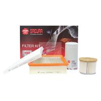 Sakura Filter Service Kit for Isuzu D-Max TF 4JJ1 3.0 DI 10/2008-05/2012