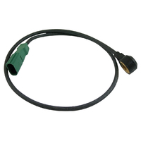 Knock sensor for Audi A4 B8 5/04 - 2/05 BFB DOHC 20v TURBO MPFI 4cyl 1.8L Manual AWD 4D Sedan Green Plug 800mm Long