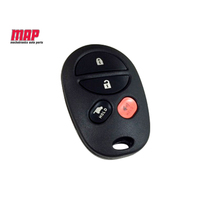 MAP Key Fob Remote Replacement Shell & Buttons for Toyota 4 Button KF314