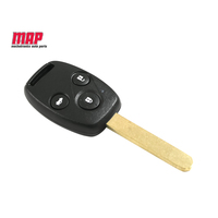 MAP Key Fob Shell & Key Replacement For Honda 3 Button KF364