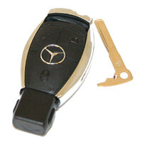 MAP Key Fob Remote Shell For Mercedes Benz 3 Button Smart Key KF368