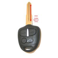MAP Key Fob Shell & Key Replacement 3 Button For Mitsubishi  KF378