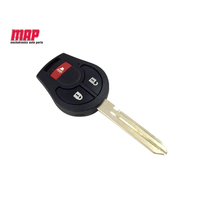 MAP Key Fob Remote Replacement Shell & Buttons for Nissan 3 Button KF401