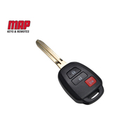 MAP Key Fob Complete Key for Toyota 3 Button KF412