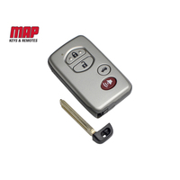 MAP Key Fob Complete Remote for Toyota 4 Button Smart Key KF417