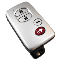 MAP Key Fob Replacement Shell for Toyota 4 Button Keyless KF455