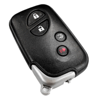 MAP Key Fob Remote Replacement Shell LEXUS 4 Button KF461