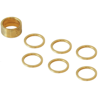 Kinsler Bypass Valve Shim Kit Kit Includes: 1 - .183" Thick & 6 - .030" Shim