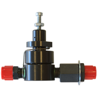 Kinsler Diaphragm High Speed Bypass Valve With Jet Restrictor Suit Petrol & Methanol With -6 AN Male Inlet & Outlet