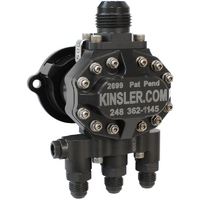 Kinsler Kinsler 500 Tough Pump II Reverse Rotation, -12AN Inlet With x3 -6AN Outlet Manifold