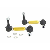 Whiteline Sway Bar Link Assembly Heavy Duty Adj Steel Ball for 10mm ball stud 115-140mm KLC140-115