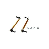 Whiteline Sway Bar Link Assembly Heavy Duty Adj Steel Ball for 10mm ball stud 235-260mm KLC140-235