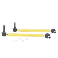 Whiteline Front Sway Bar Link Assembly Heavy Duty Adj Steel Ball for 10mm ball stud 295-320mm KLC140-295