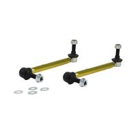 Whiteline Front Sway Bar Link Assembly Heavy Duty Adj Steel Ball for 12mm ball stud 235-260mm KLC180-235