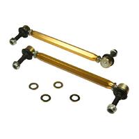 Whiteline Front Sway Bar Link Assembly Heavy Duty Adj Steel Ball for 12mm ball stud 255-280mm KLC180-255