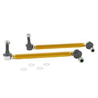 Whiteline Sway Bar Link Assembly Heavy Duty Adj Steel Ball for 12mm ball stud 275-300mm KLC180-275