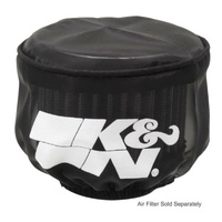 K&N Black Round Precharger Filter Wrap Fits 3-1/4" x 2-1/2" KN22-8007PK