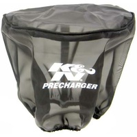 K&N Black Round Precharger Filter Wrap Fits 7" ID x 6" H Filter KN22-8021PK
