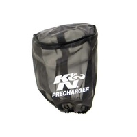 K&N Black Round Tapered Precharger Filter Wrap Fits 4.5" ID Base 4" ID Top